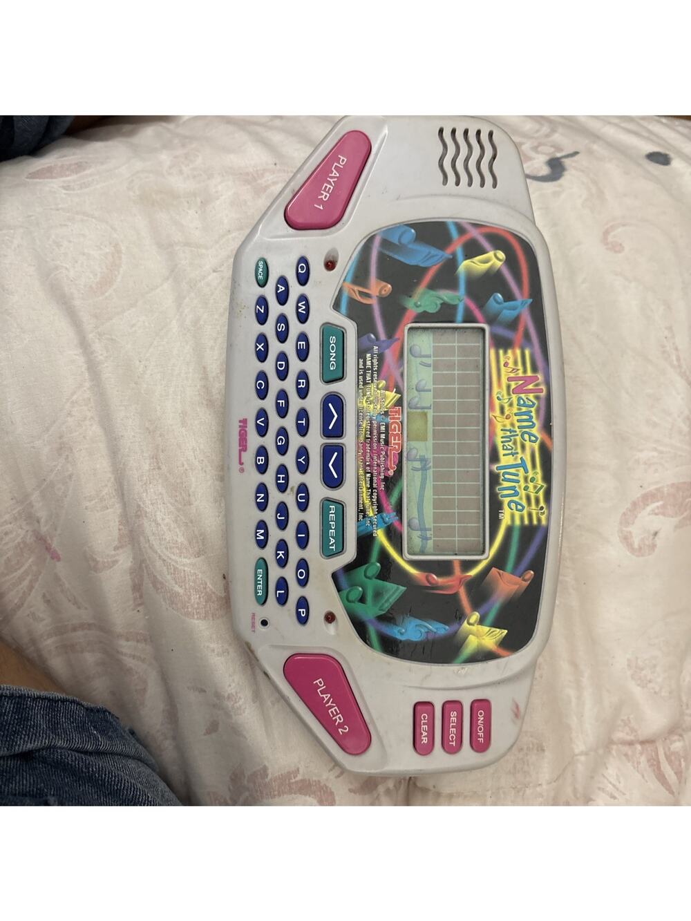 Vintage Tiger Electronics Name That Tune Handheld Game Tested Works